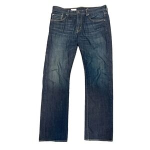 AG Adriano Goldschmied Protege Jeans Mens 36 x 34 Blue Denim Straight Leg